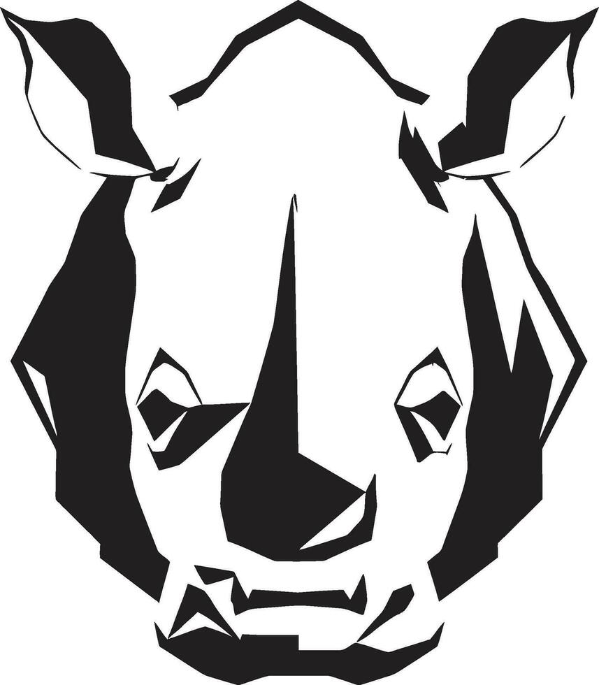Exploring Wildlife Through Rhino Vector Illustration The Craft of Rhino Vector Art Craftsmanship and Creativity