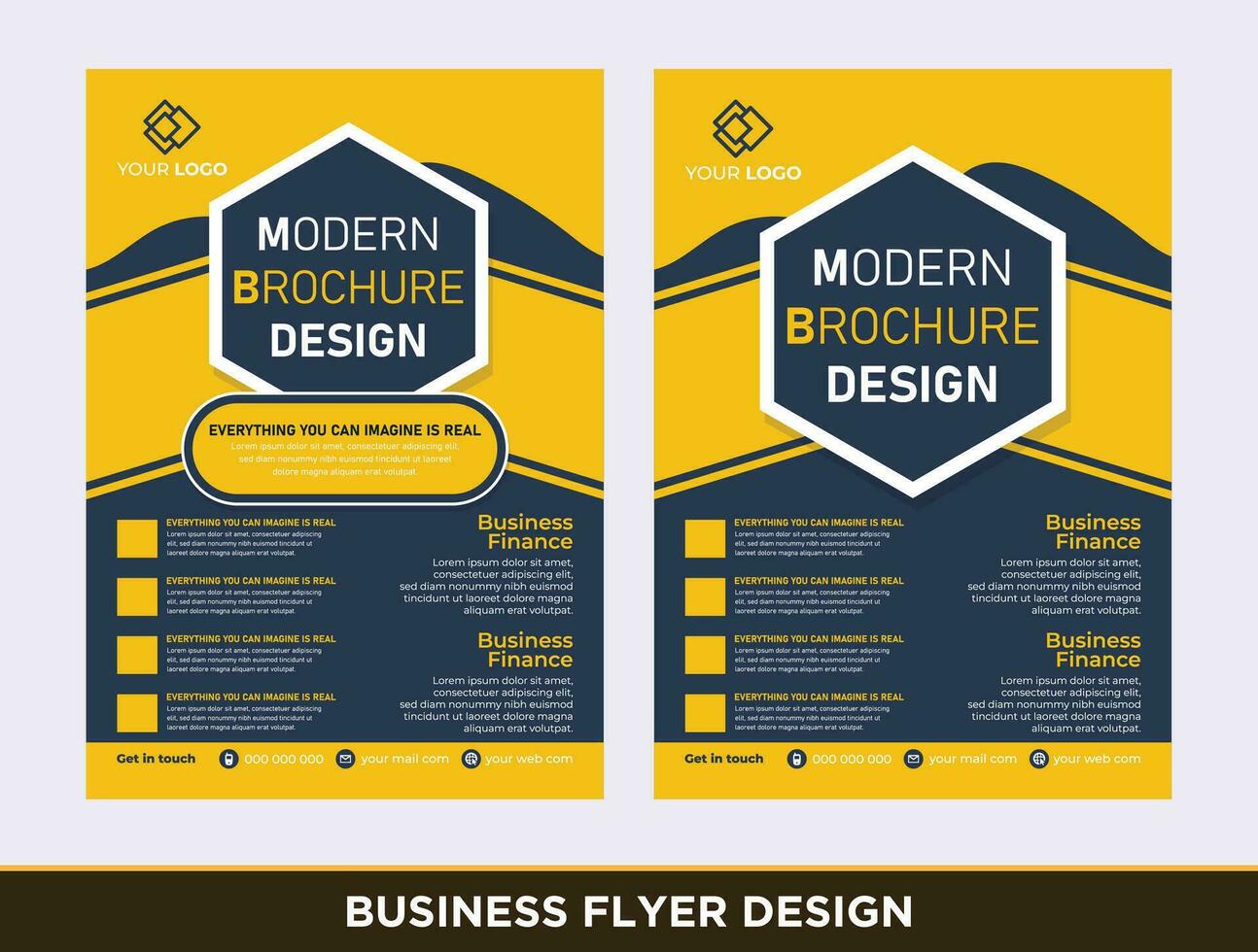 Corporate business flyer template design. Template vector design for Brochure, Annual Report, Magazine, Poster, Corporate Presentation, Portfolio, Flyer, cover modern layout in A4