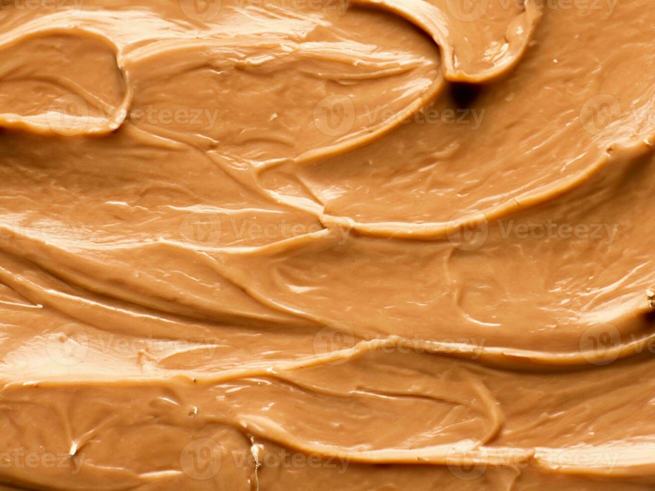 peanut butter as a background. macro. photo