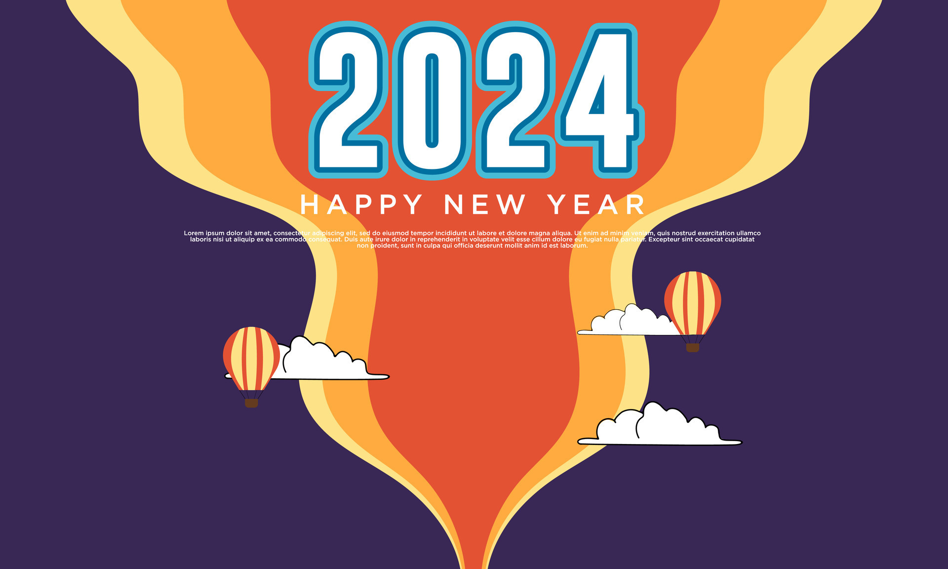 2024新年快樂圖 免費下載 | 天天瘋後製