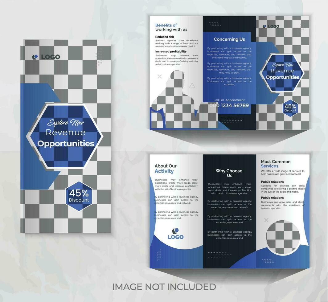 Modern Creative Brochure Design Template vector