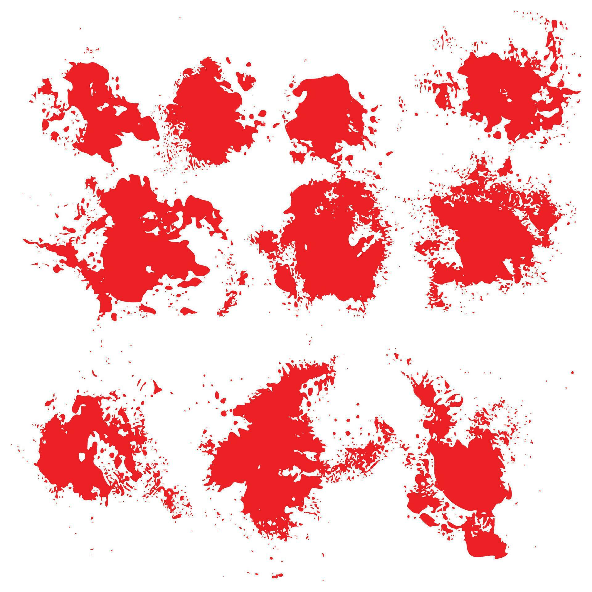 Blood splatter grunge background set 33953452 Vector Art at Vecteezy