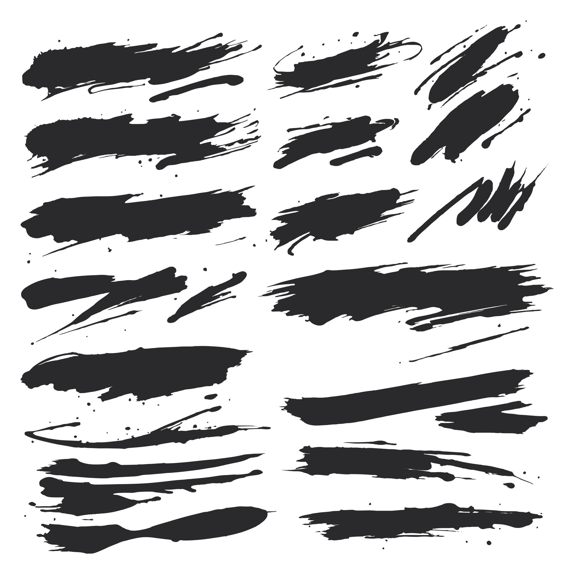 Innovative Vector Black Grunge Brush 33955370 Vector Art at Vecteezy