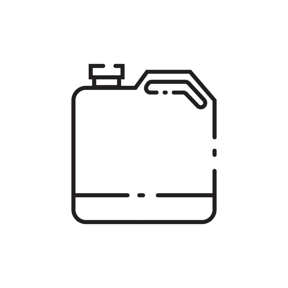 jerrycan icon vector