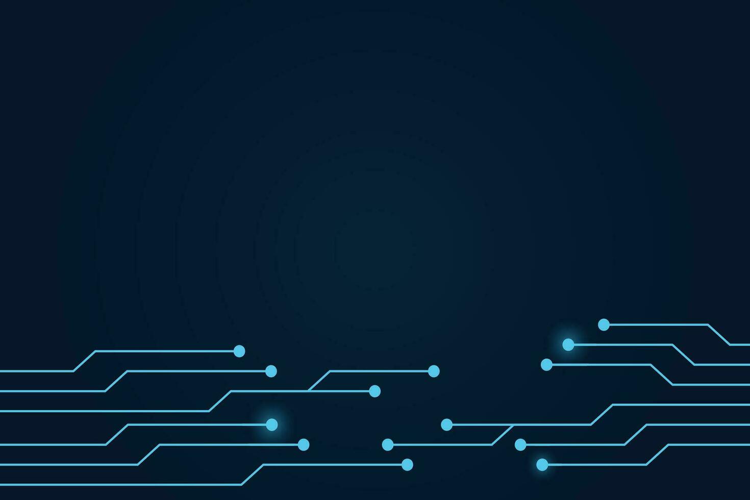 abstract technology blue background circuit board vector