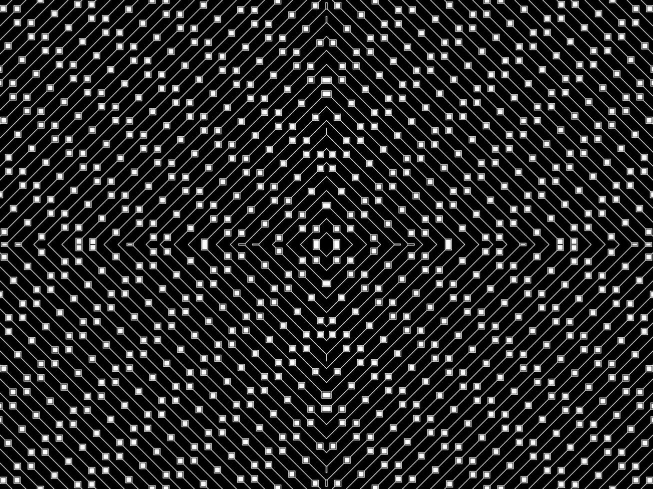 Rhombus and Lines Motif Pattern, can use for Contemporary Decoration, Ornate, Background, Fashion, Textile, Fabric, Tile, Wallpaper, Cover, Wrapping, Carpet, etc. vector