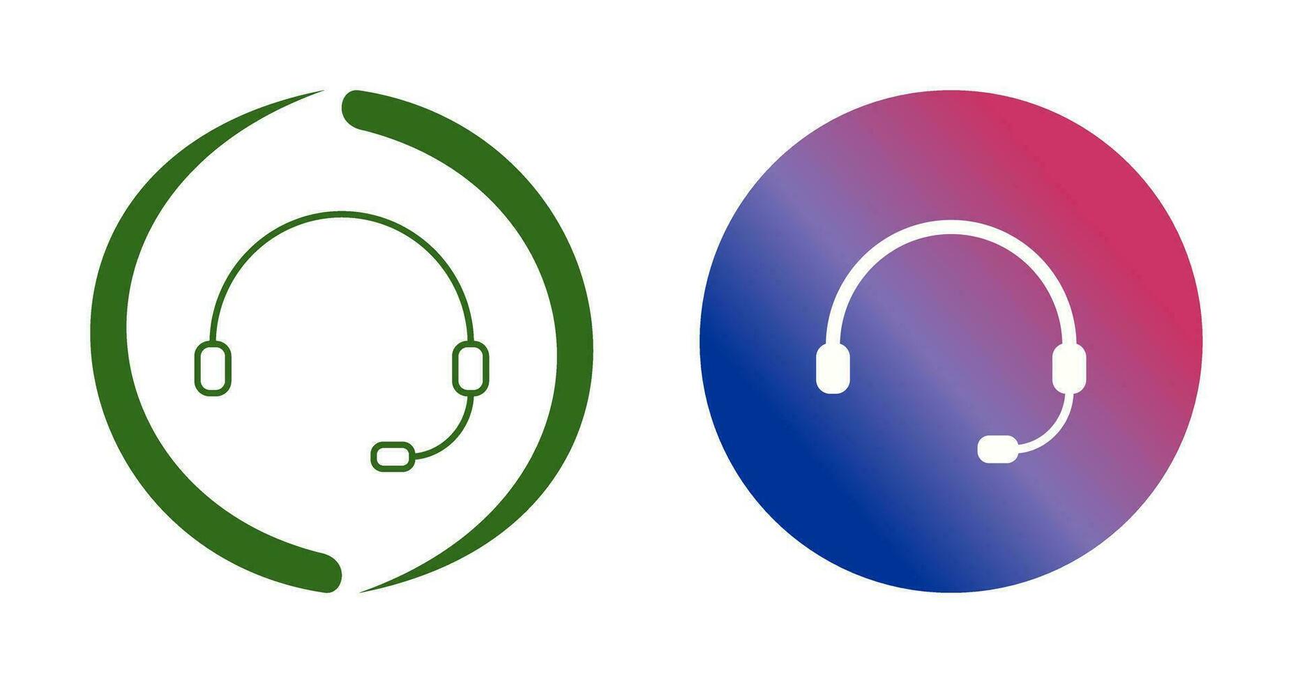 Unique Online Support Vector Icon
