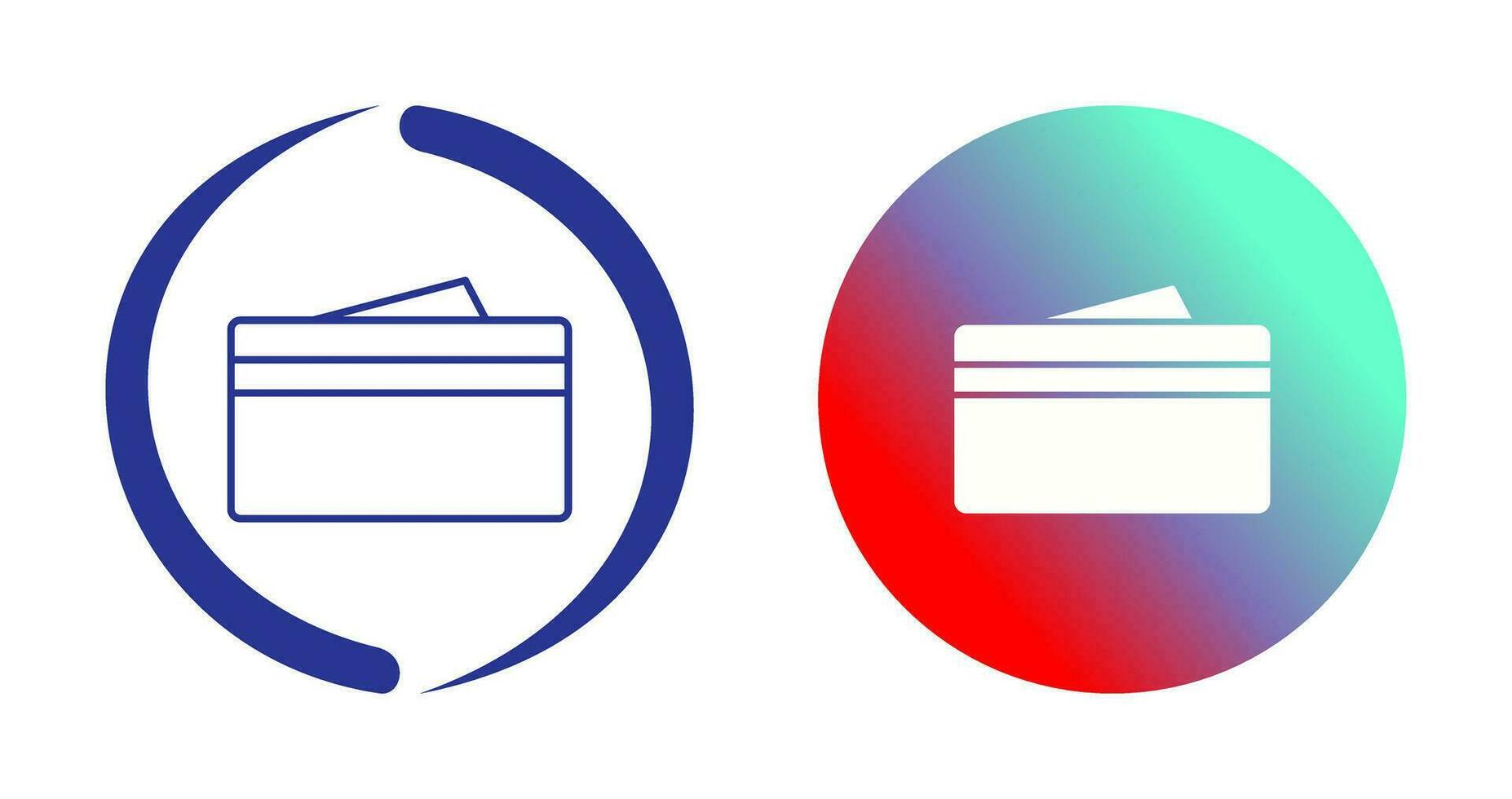 Unique Wallet Vector Icon