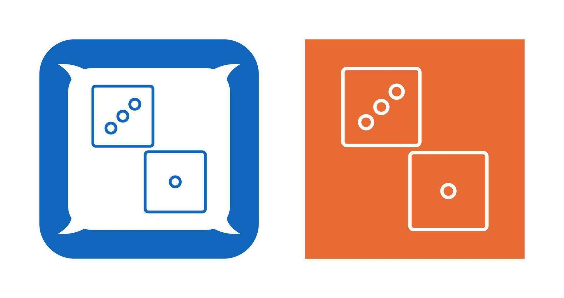 Unique Dice Vector Icon