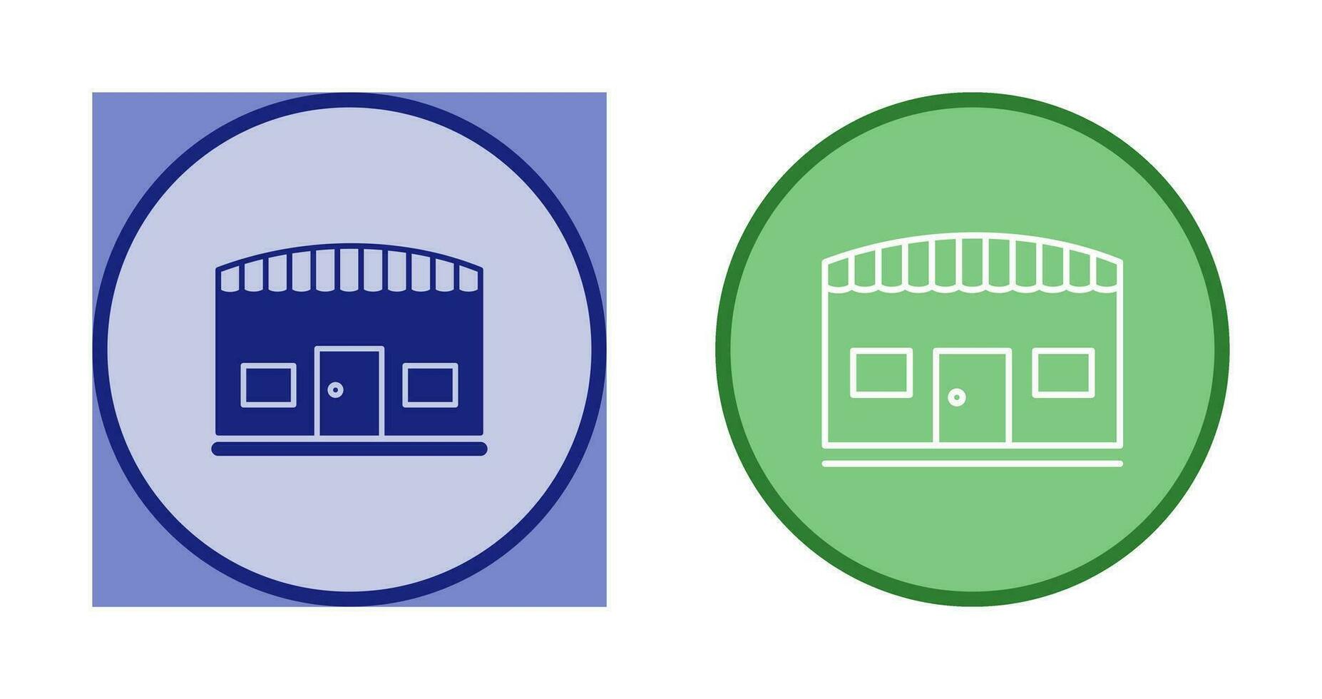 Unique Store Vector Icon