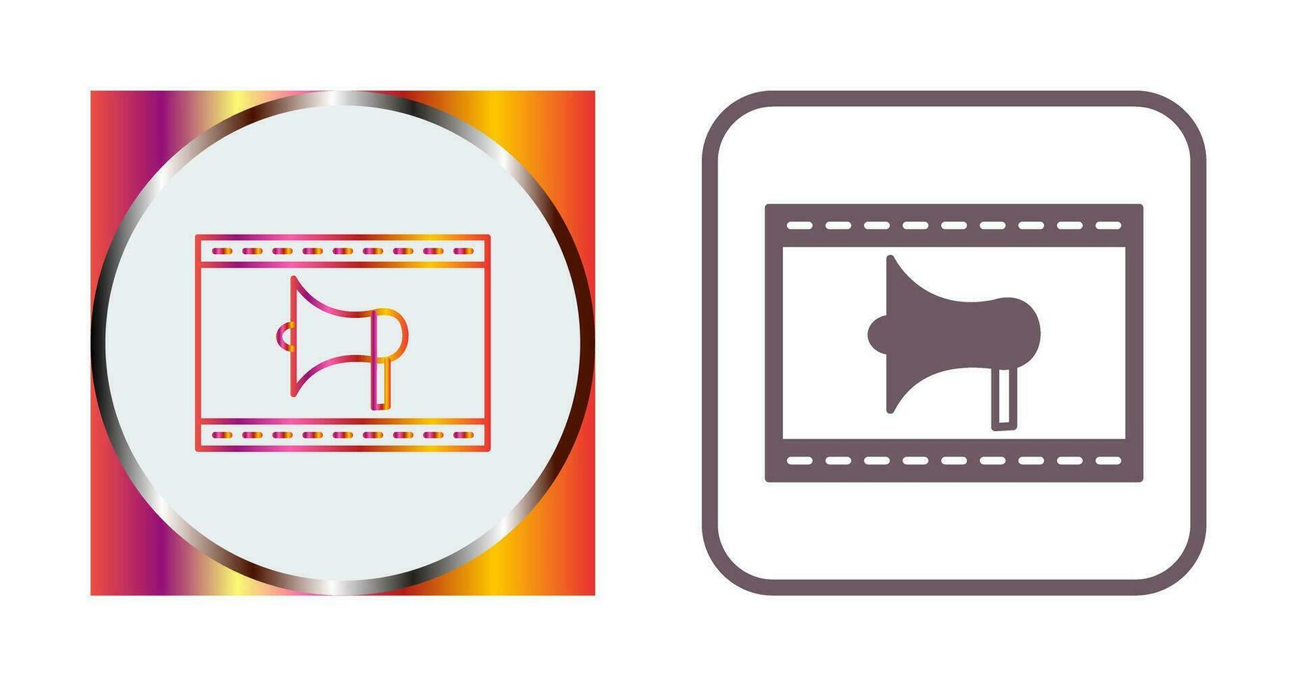 Unique Internet Ads Vector Icon