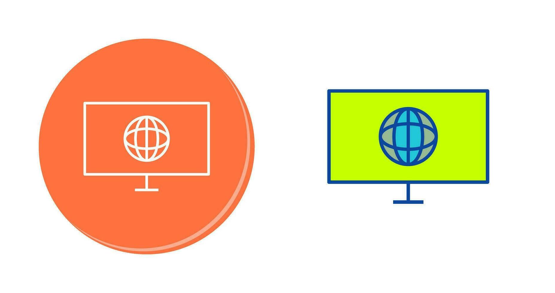 Unique Intranet Vector Icon