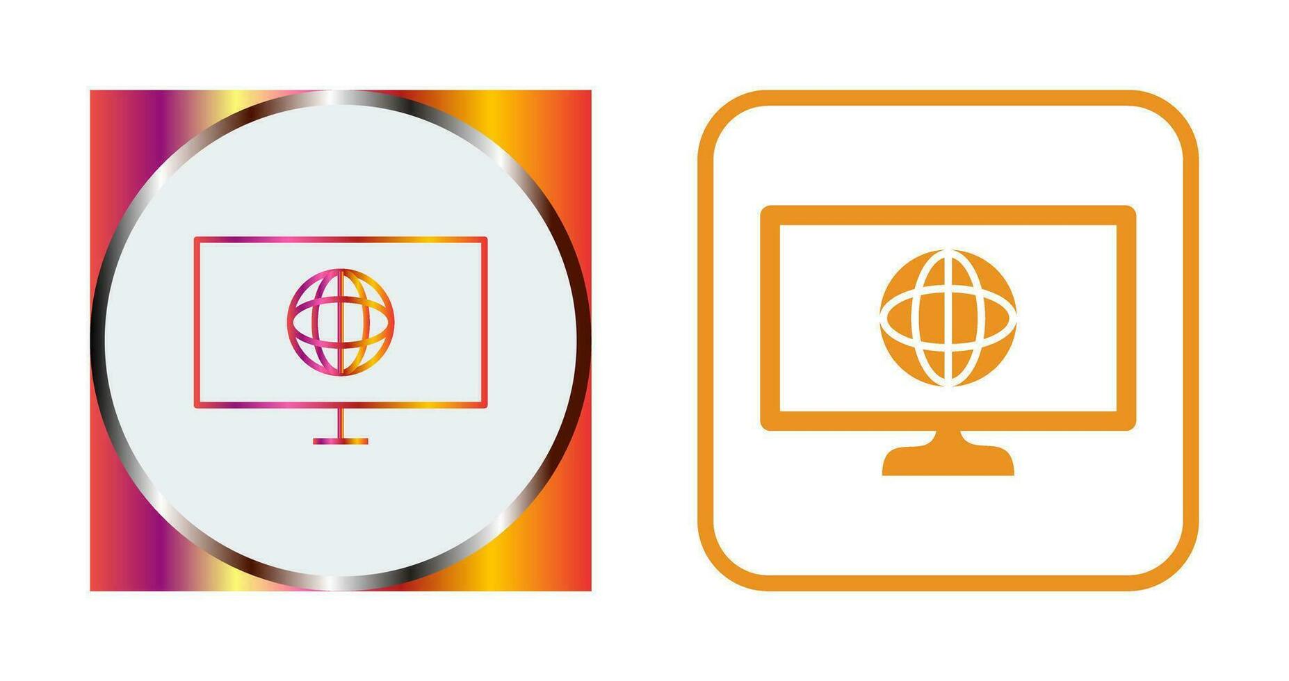 Unique Intranet Vector Icon