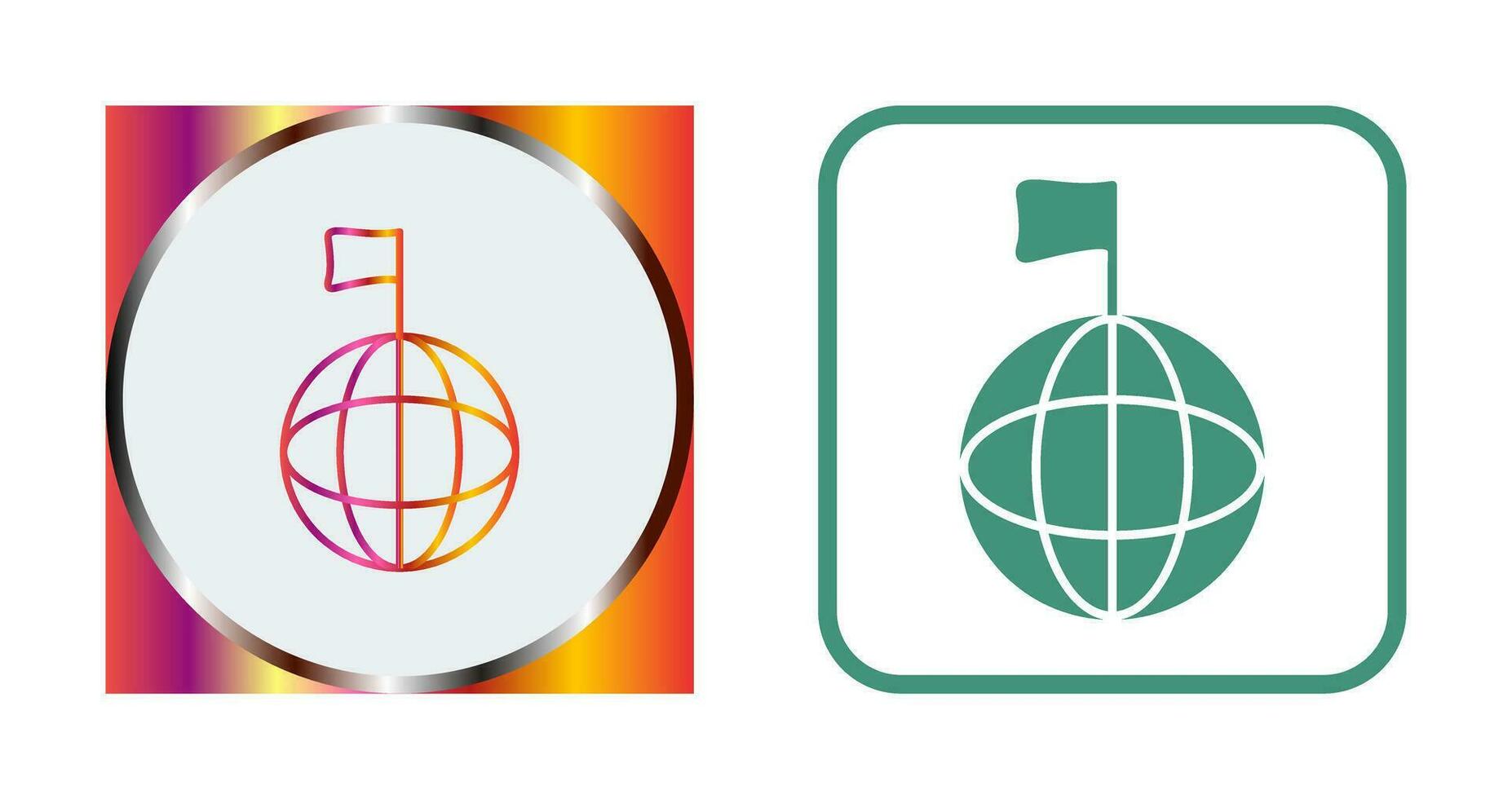 Unique Global Signals Vector Icon