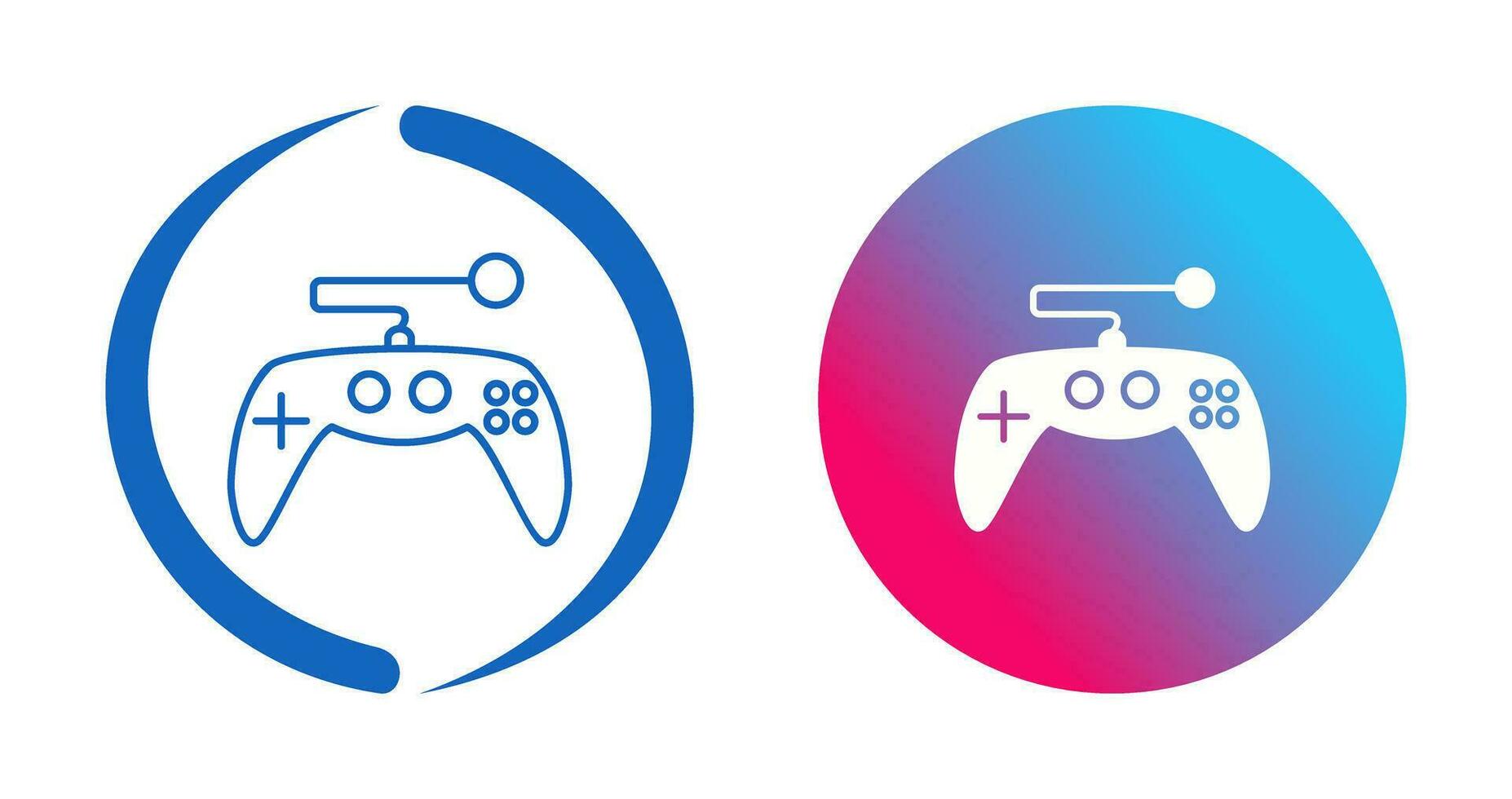 Unique Gaming Control Vector Icon