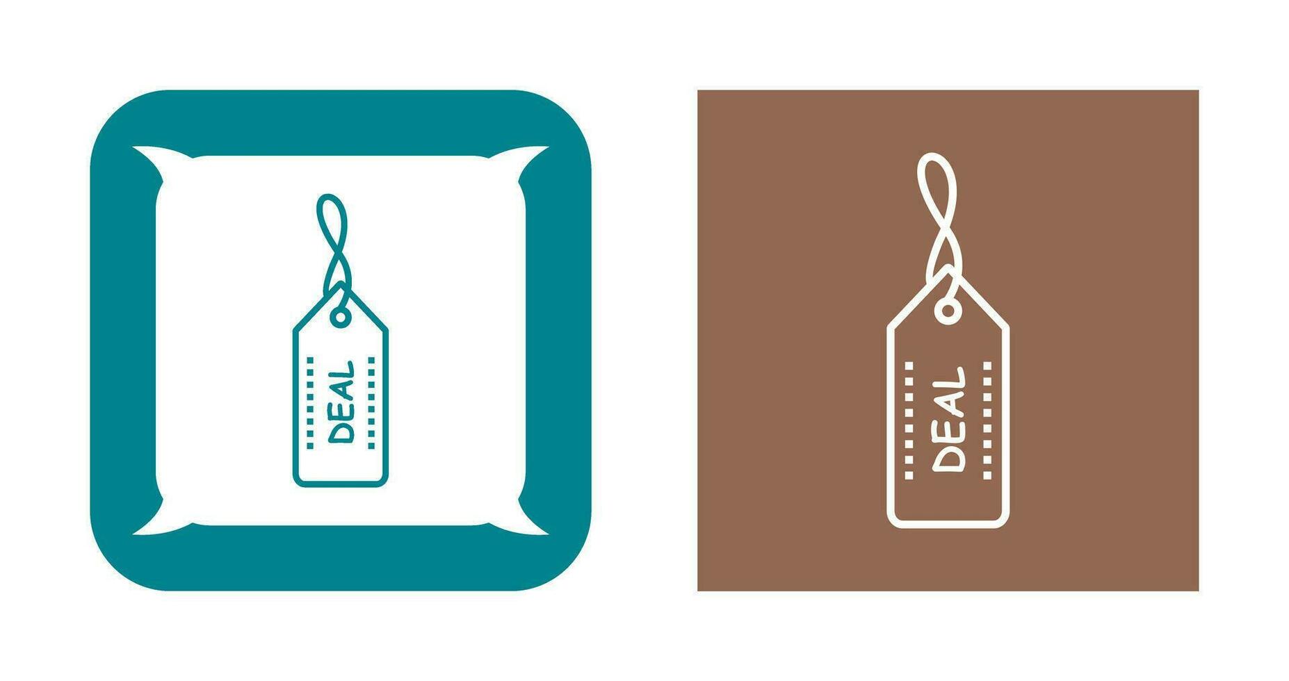 Unique Online Deals Vector Icon