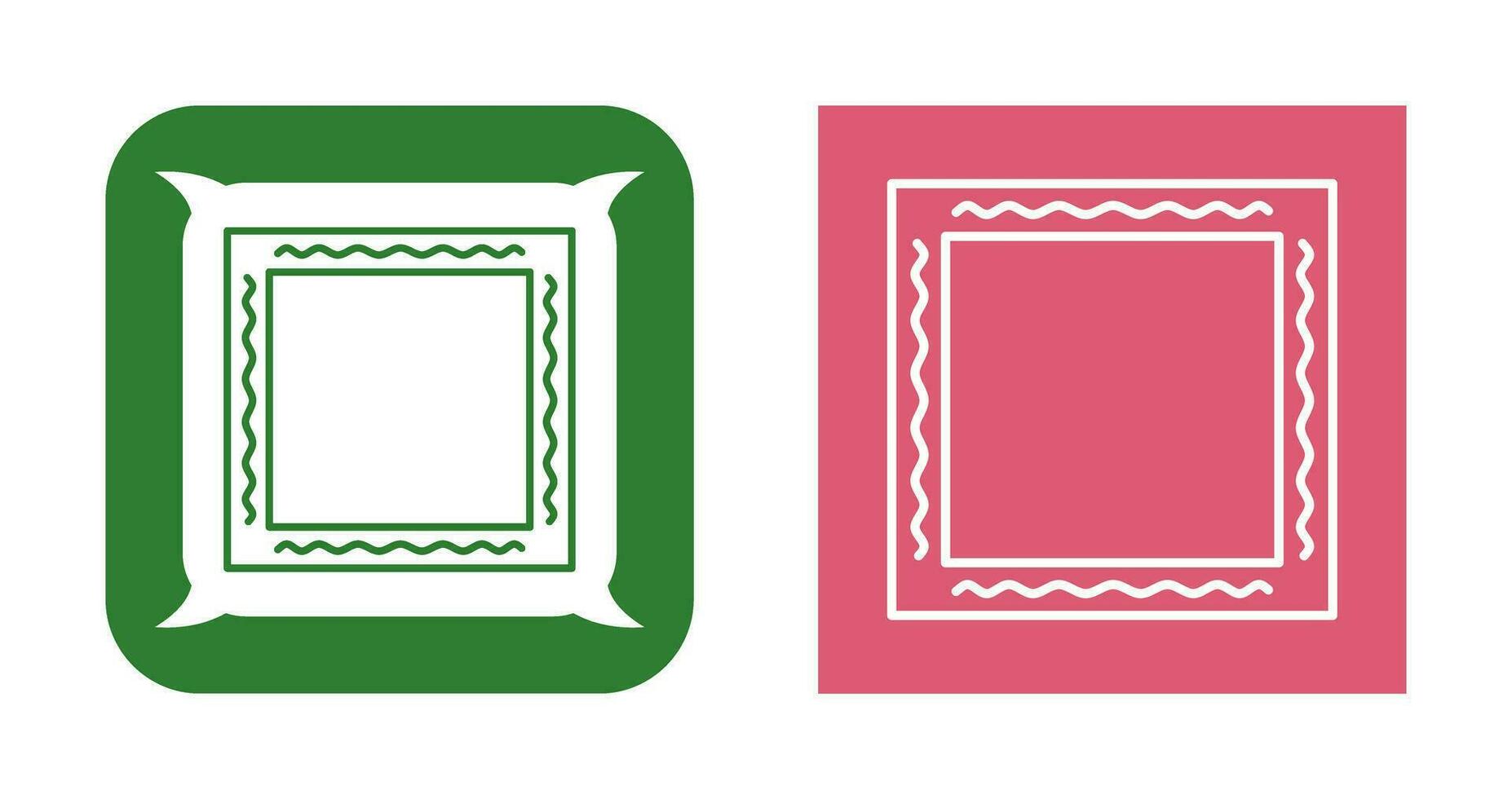 Unique Frame Vector Icon