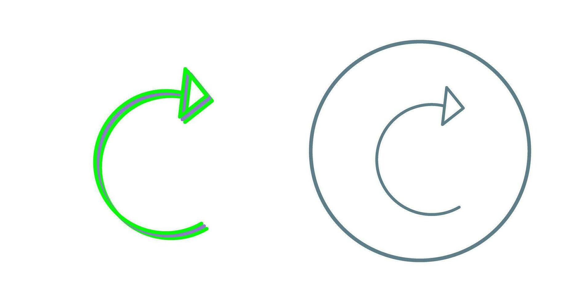 Unique Reload Vector Icon