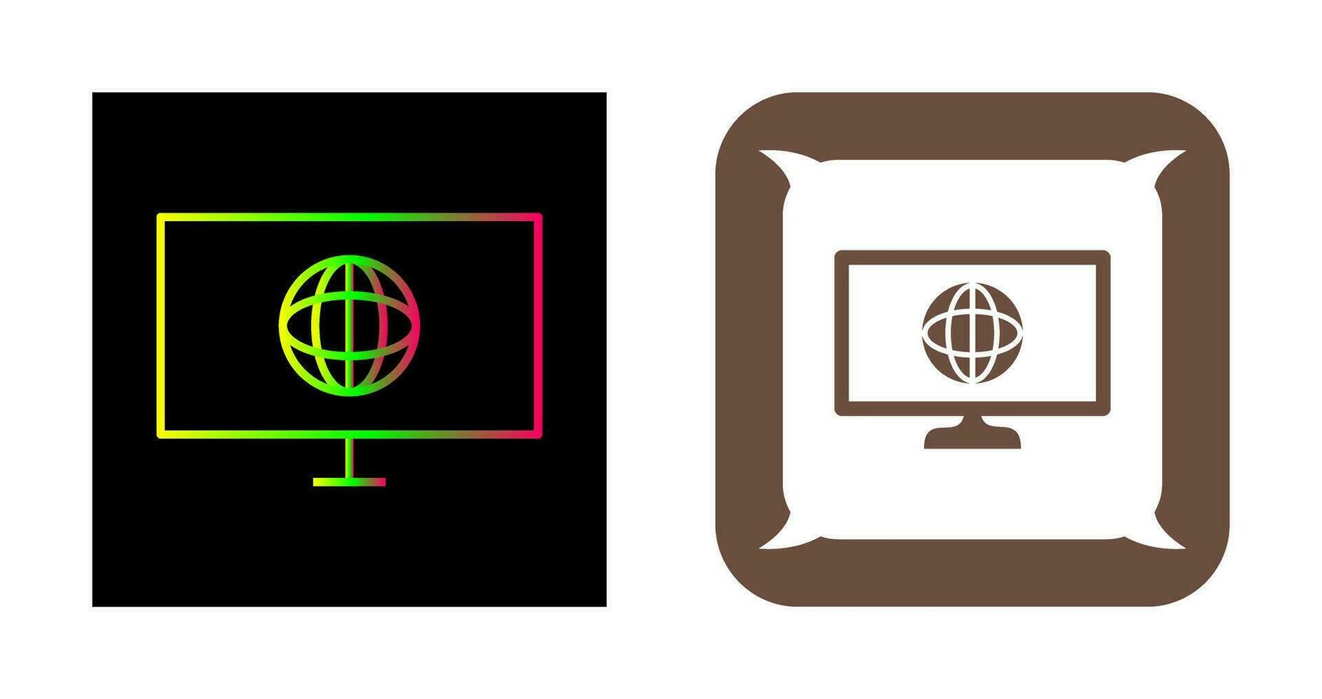 Unique Intranet Vector Icon