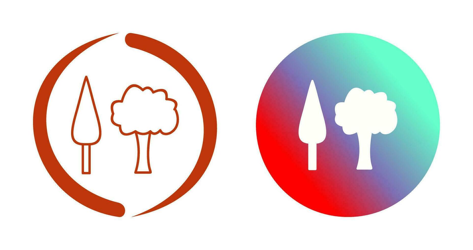 Trees Vector Icon