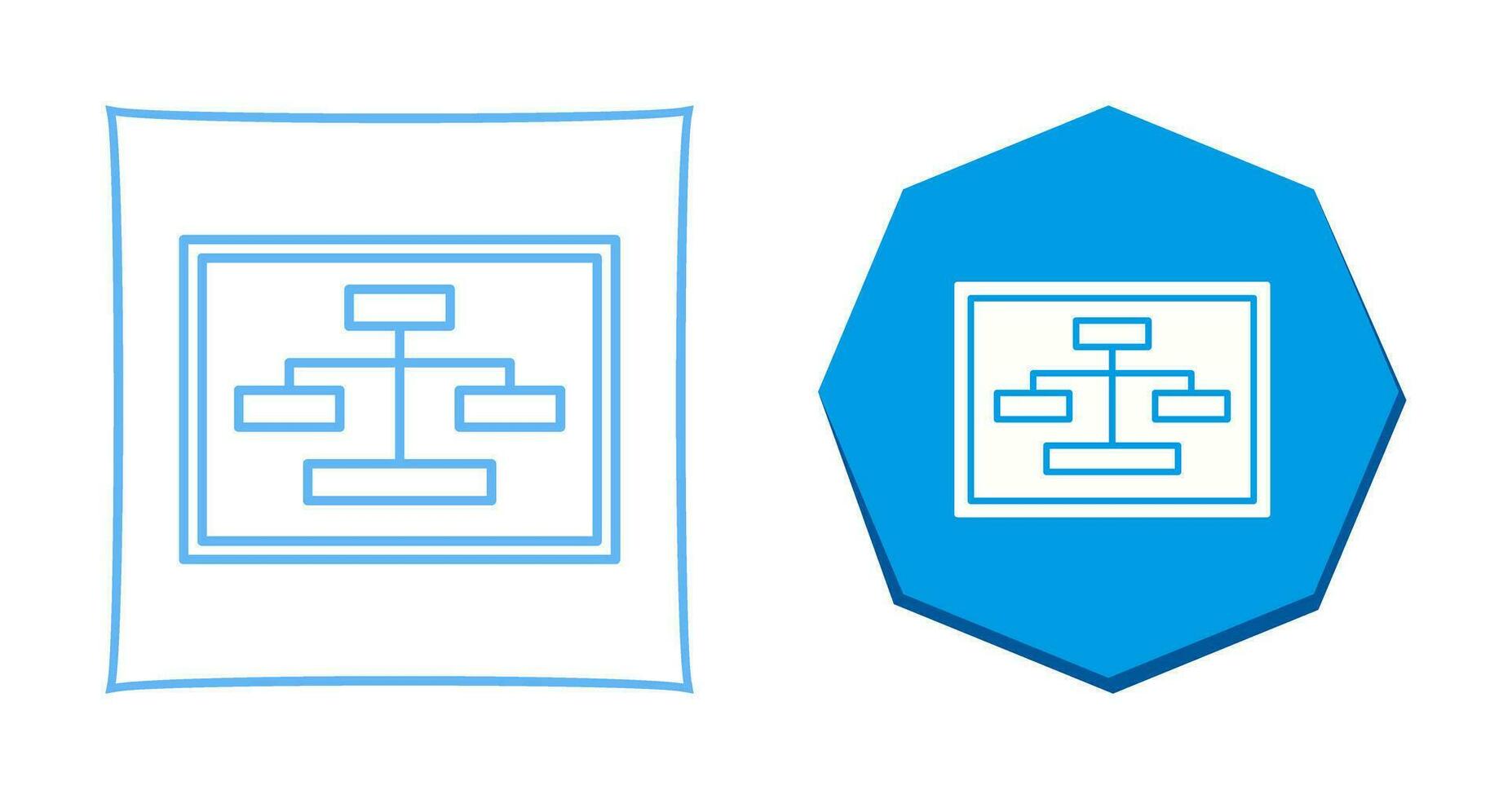 icono de vector de estructura de seo único