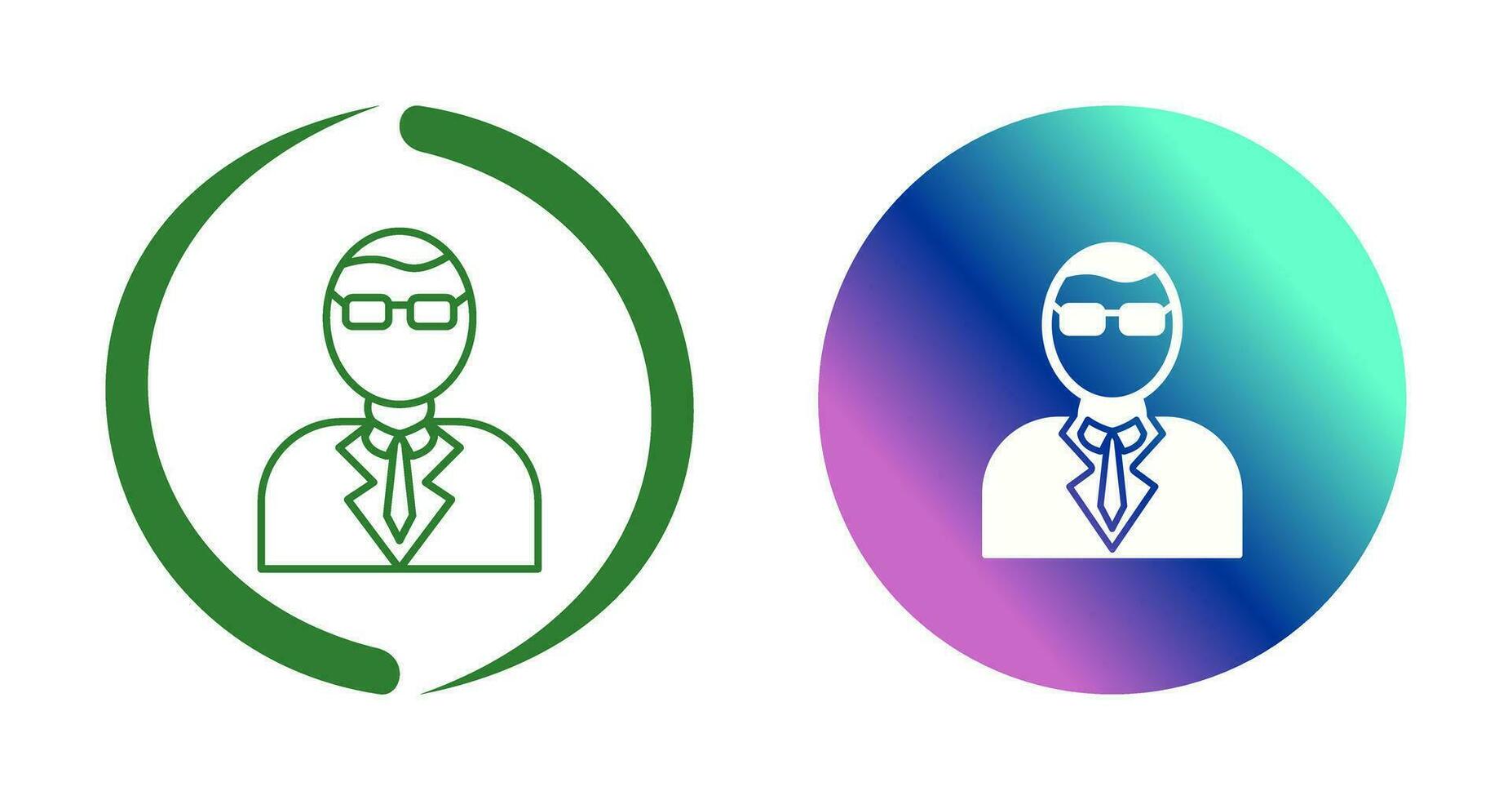 Casino Manager Vector Icon