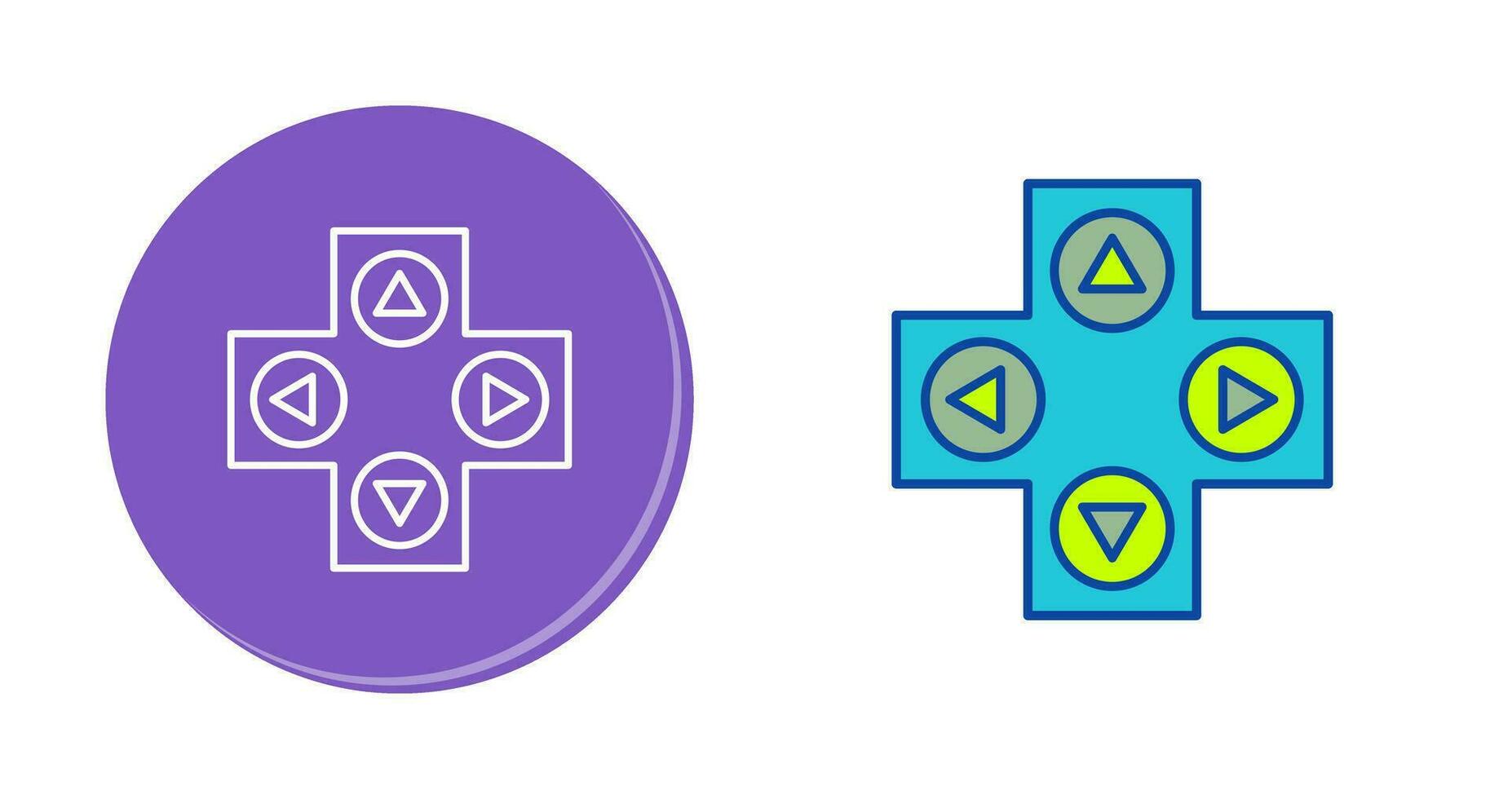 Unique Gaming Control Vector Icon