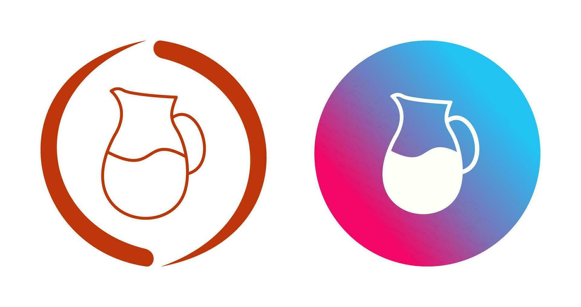 Milk Jug Vector Icon