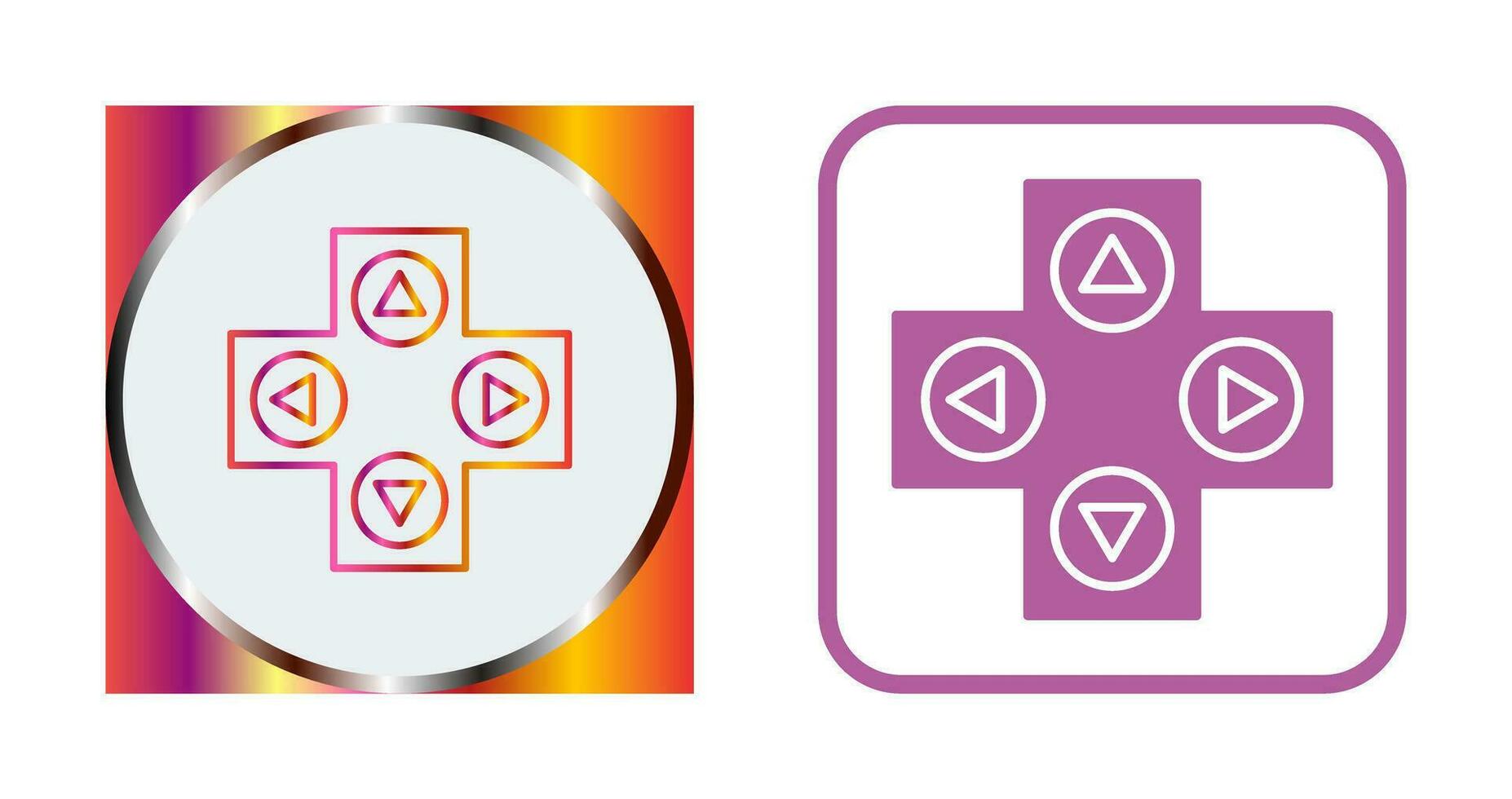 Unique Gaming Control Vector Icon