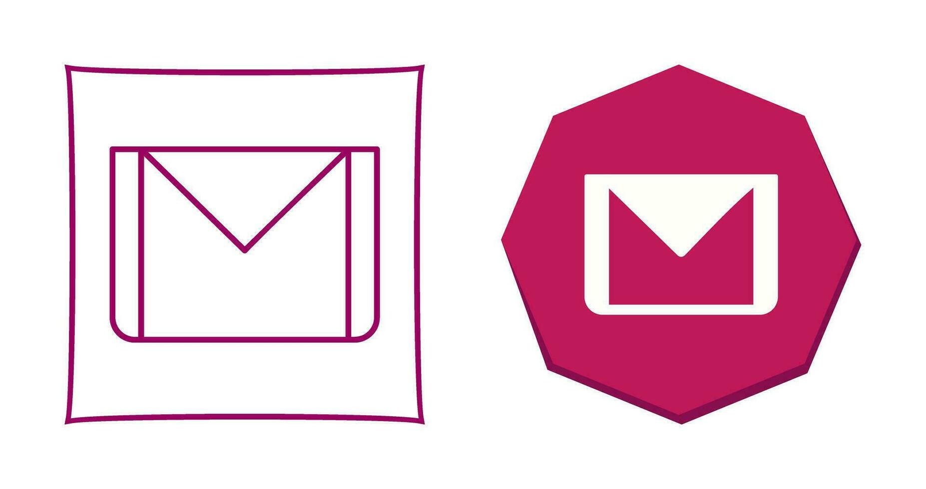 Unique Email Vector Icon