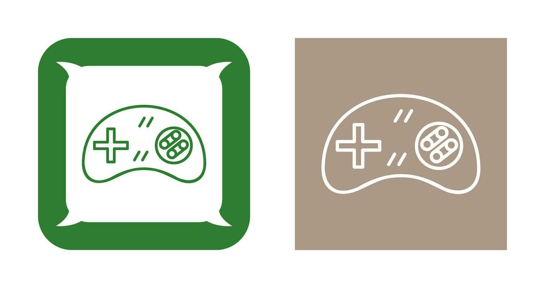 icono de vector de control de juego único