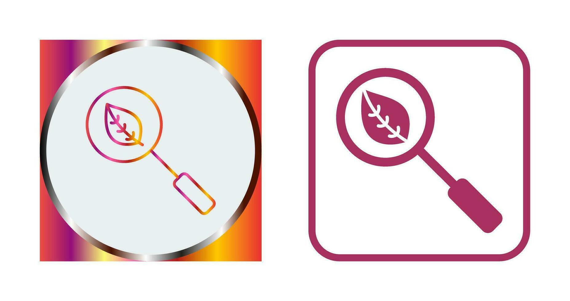 Unique Organic Search Vector Icon