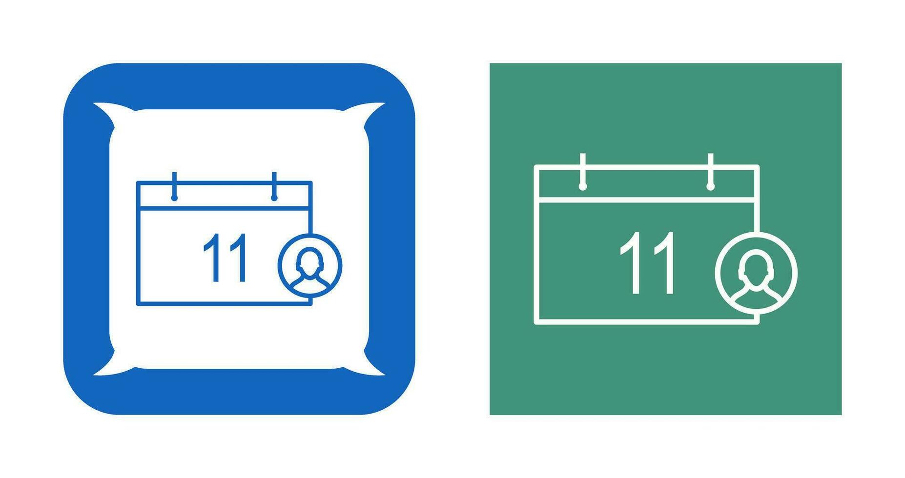 icono de vector de gestión de eventos único