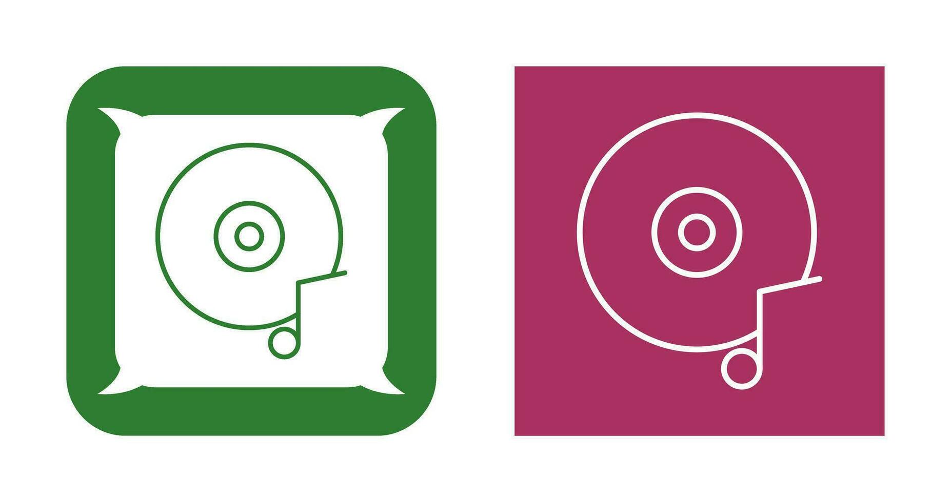 Music CD Vector Icon