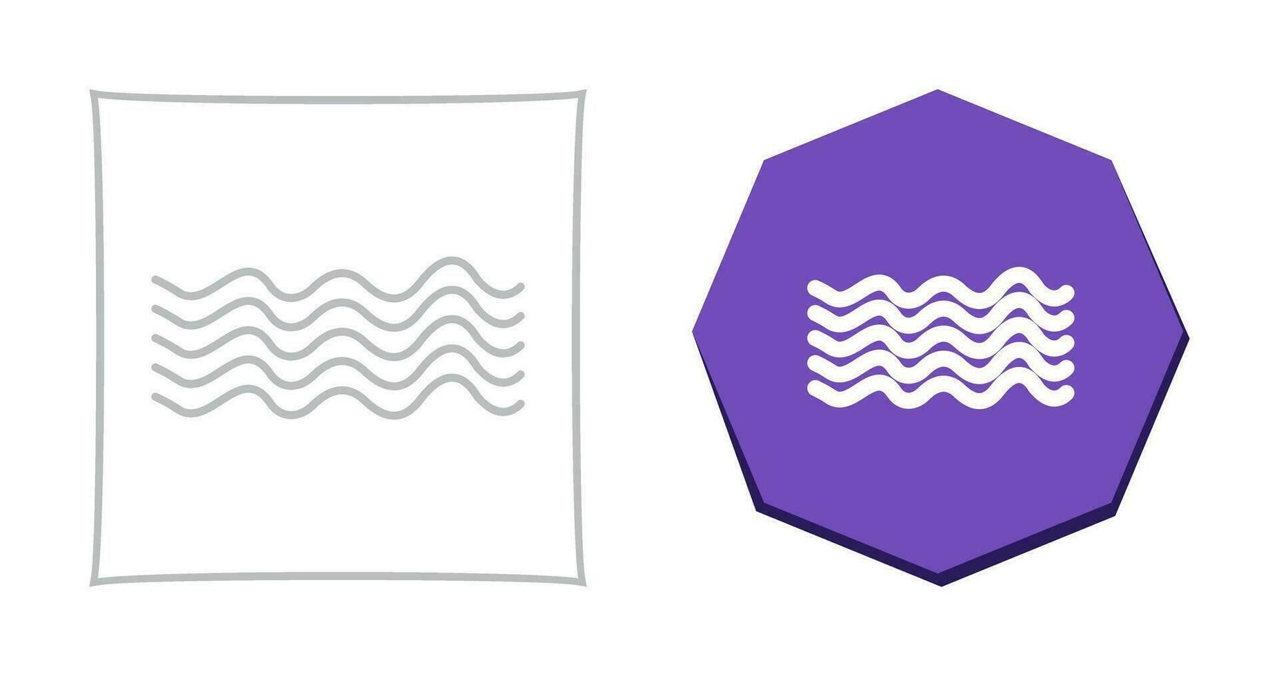 Magnetic Waves Vector Icon