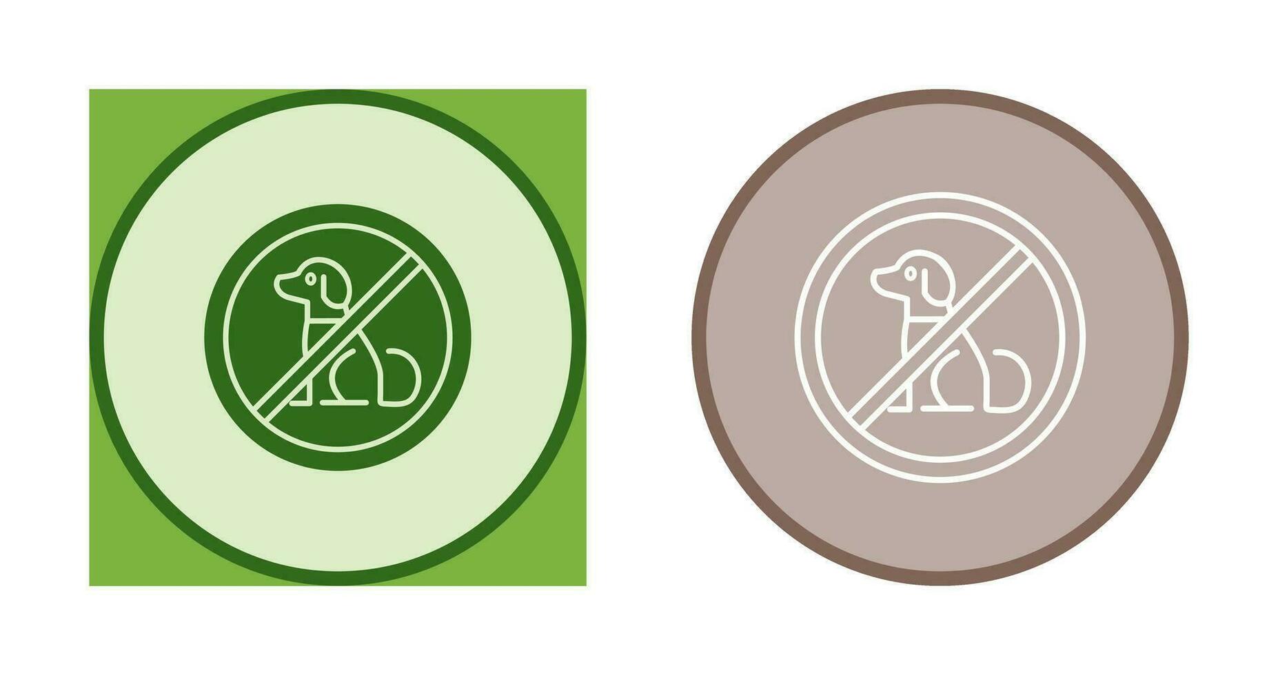 No Pets Vector Icon