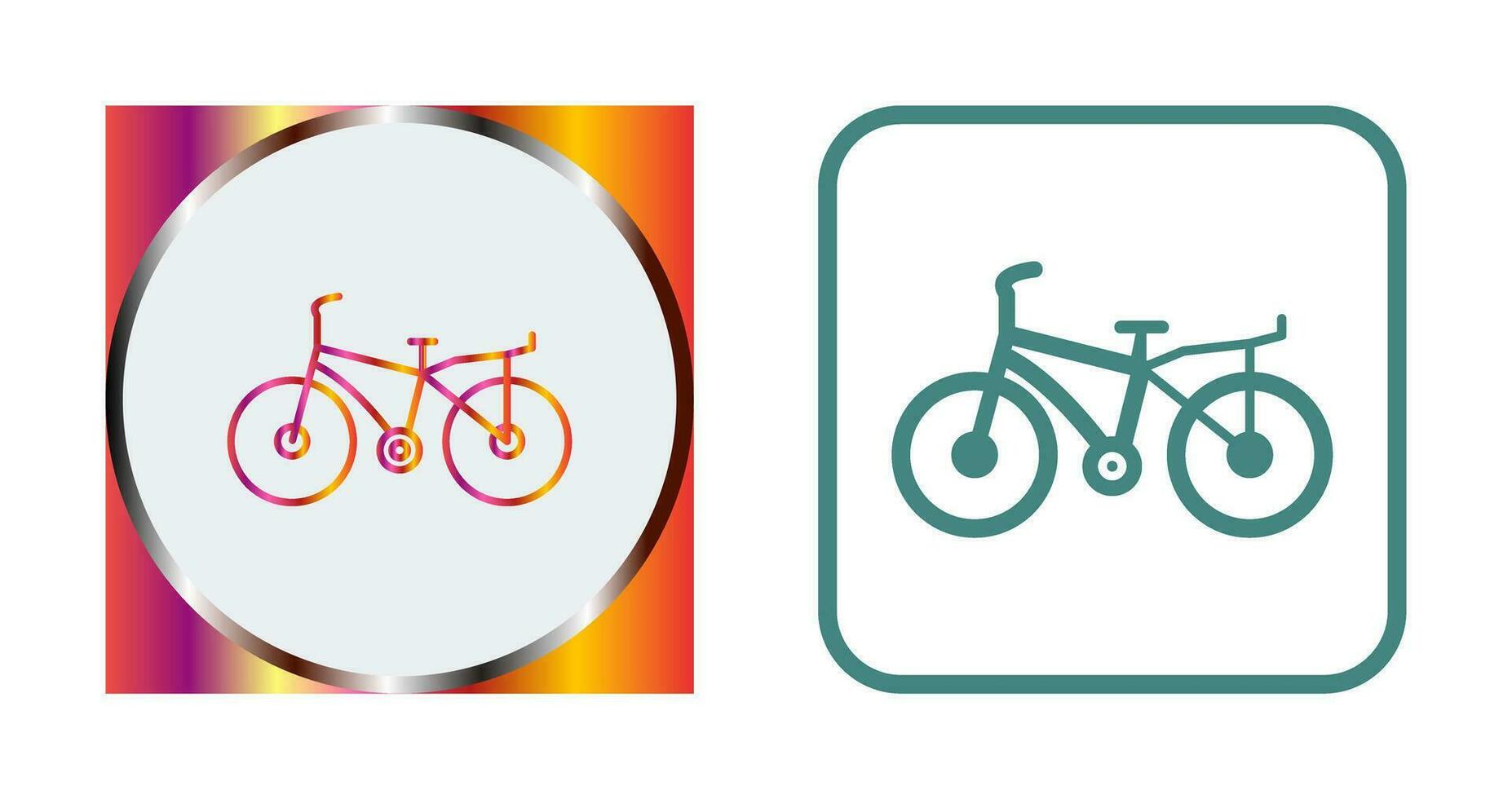 icono de vector de bicicleta