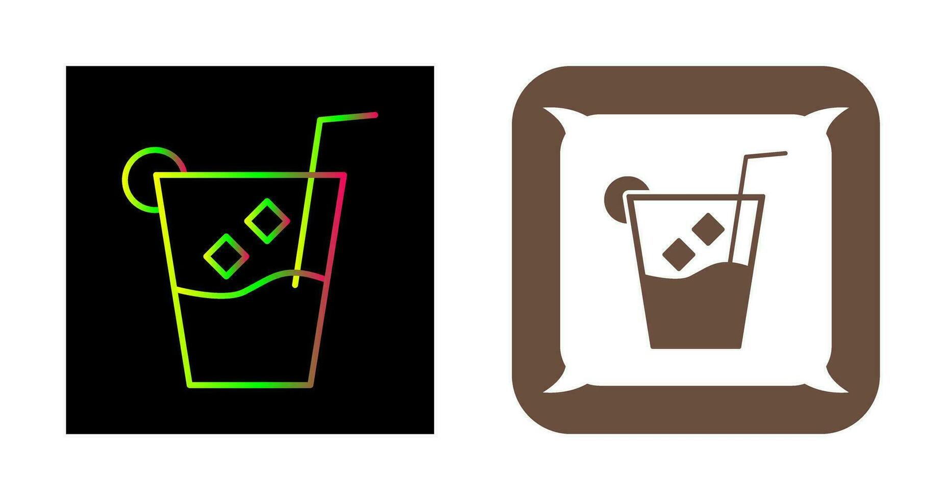 Unique Whiskey Sour Vector Icon