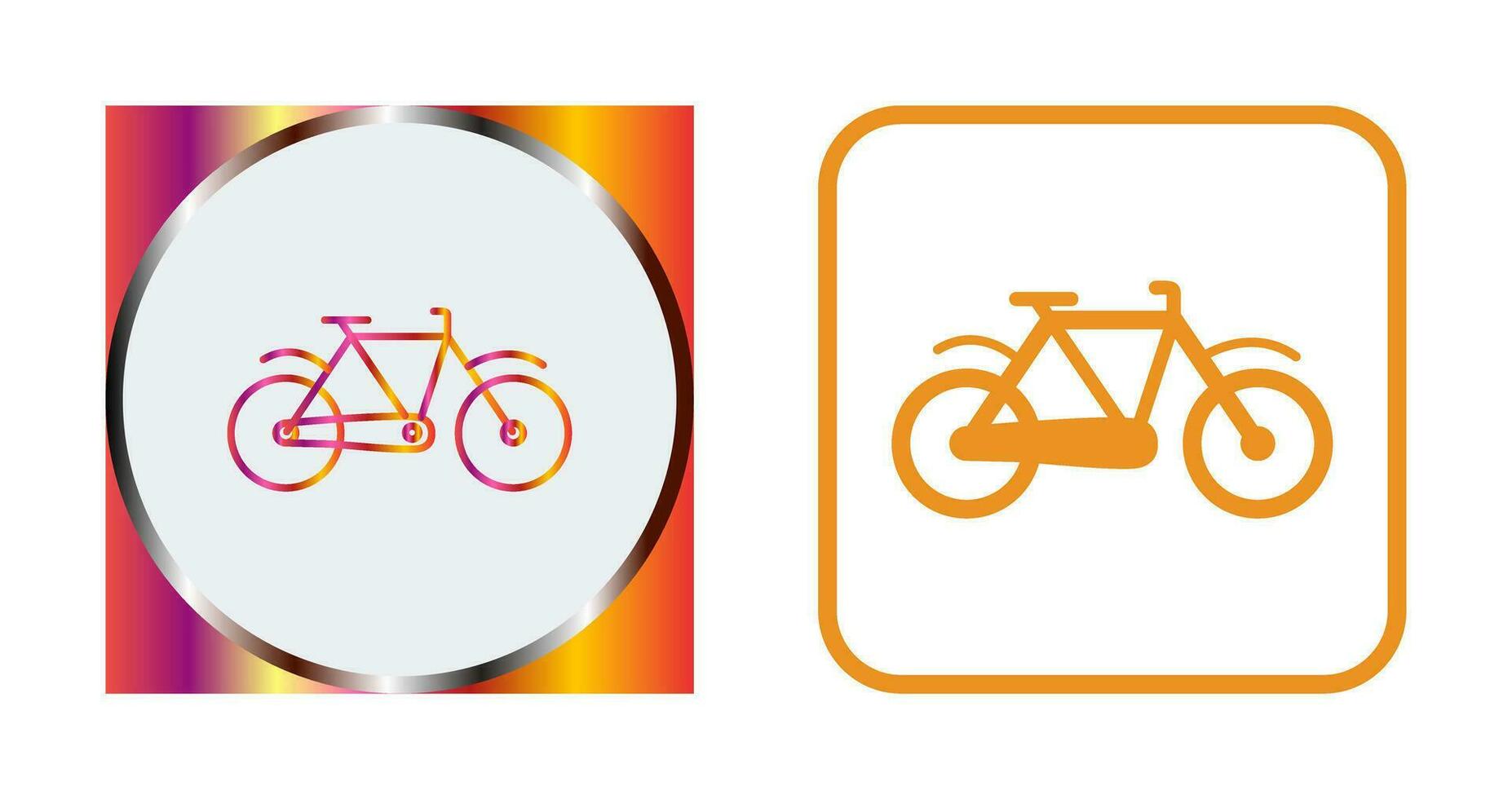 icono de vector de bicicleta