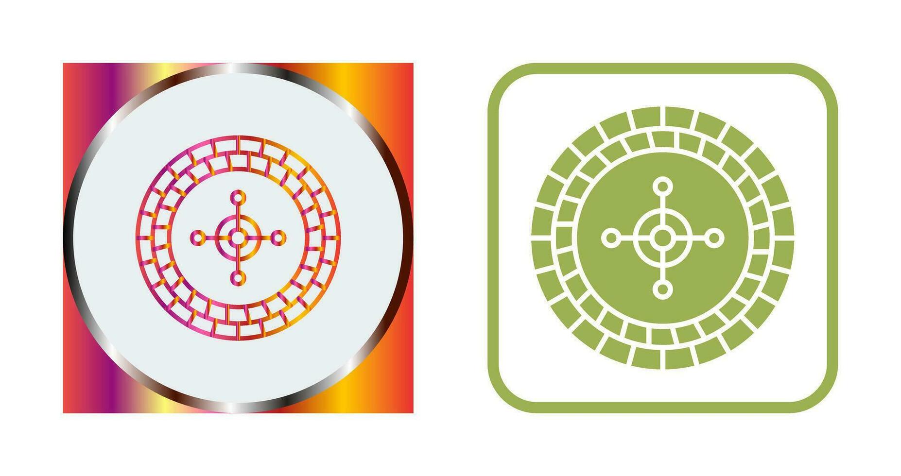 icono de vector de ruleta