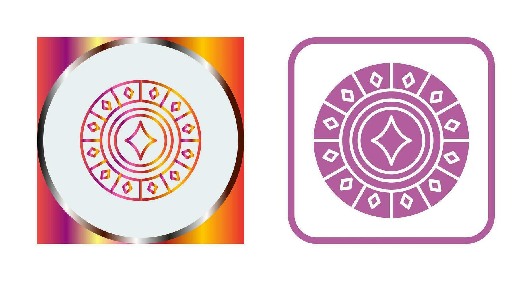 Diamond Chip Vector Icon