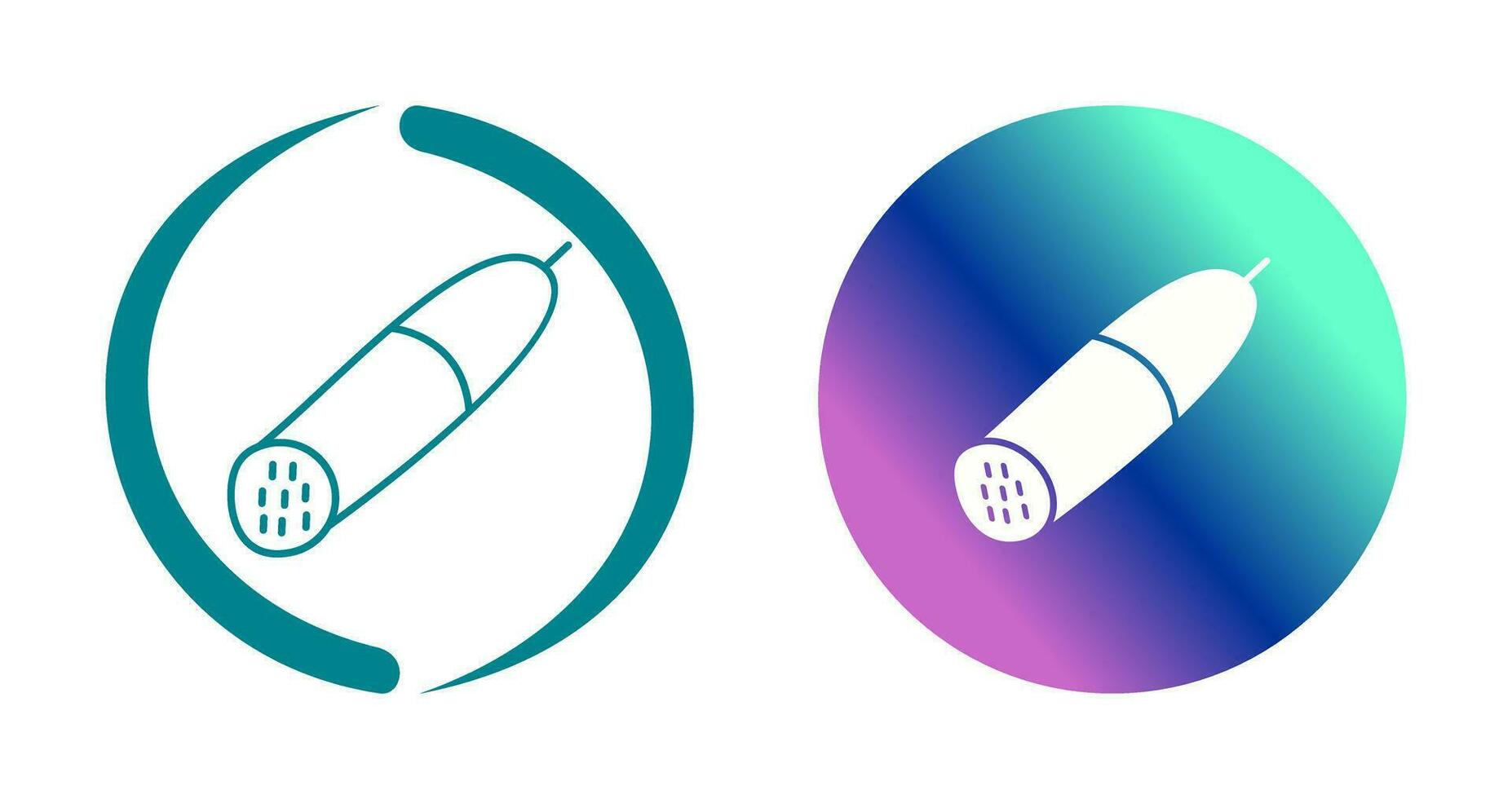 Salami Vector Icon