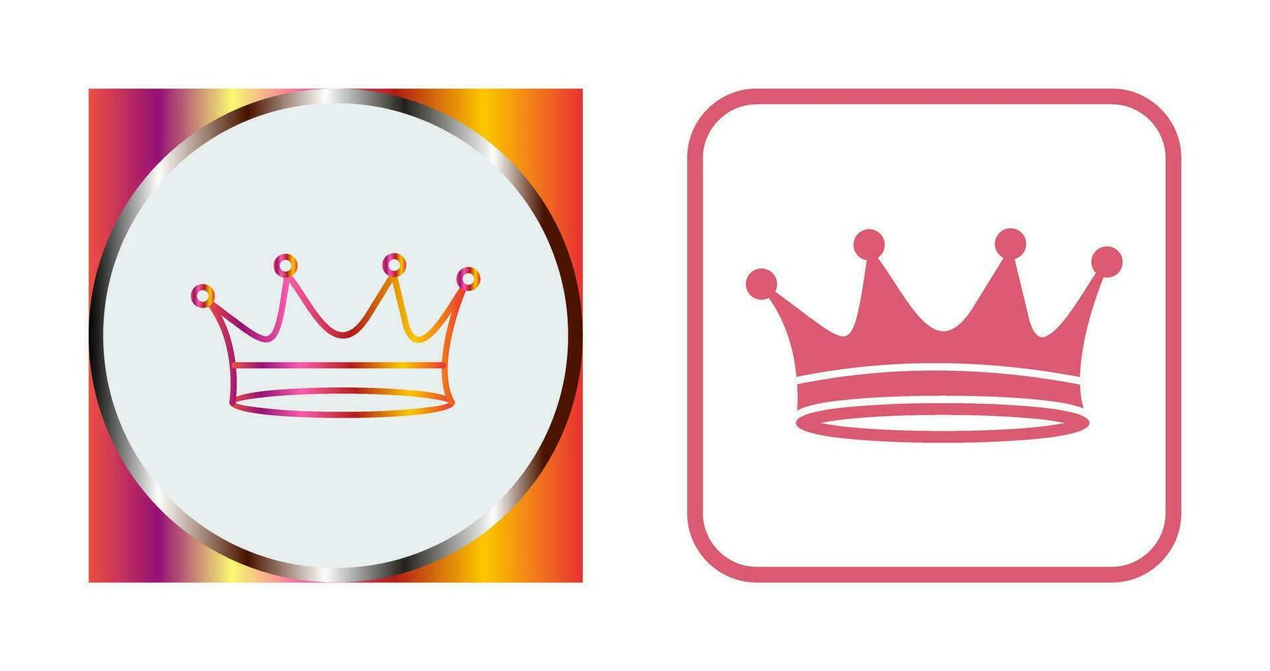 King Crown Vector Icon