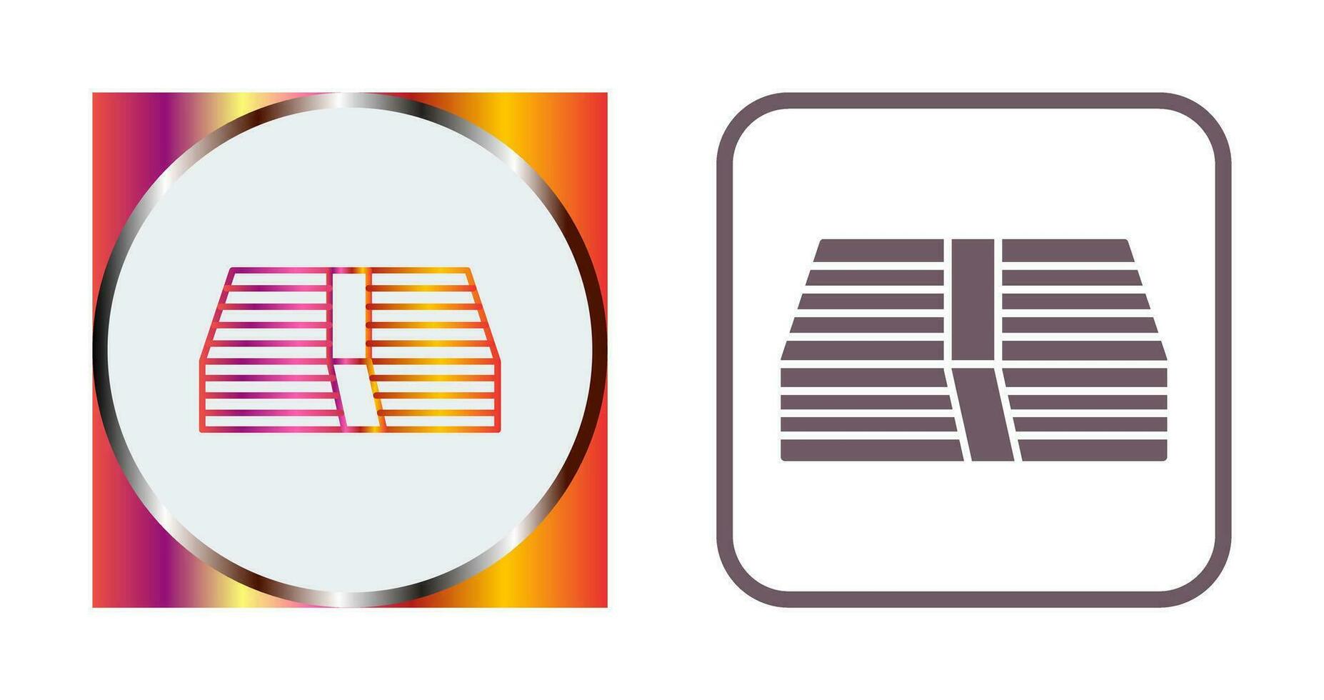Pack of Bills Vector Icon