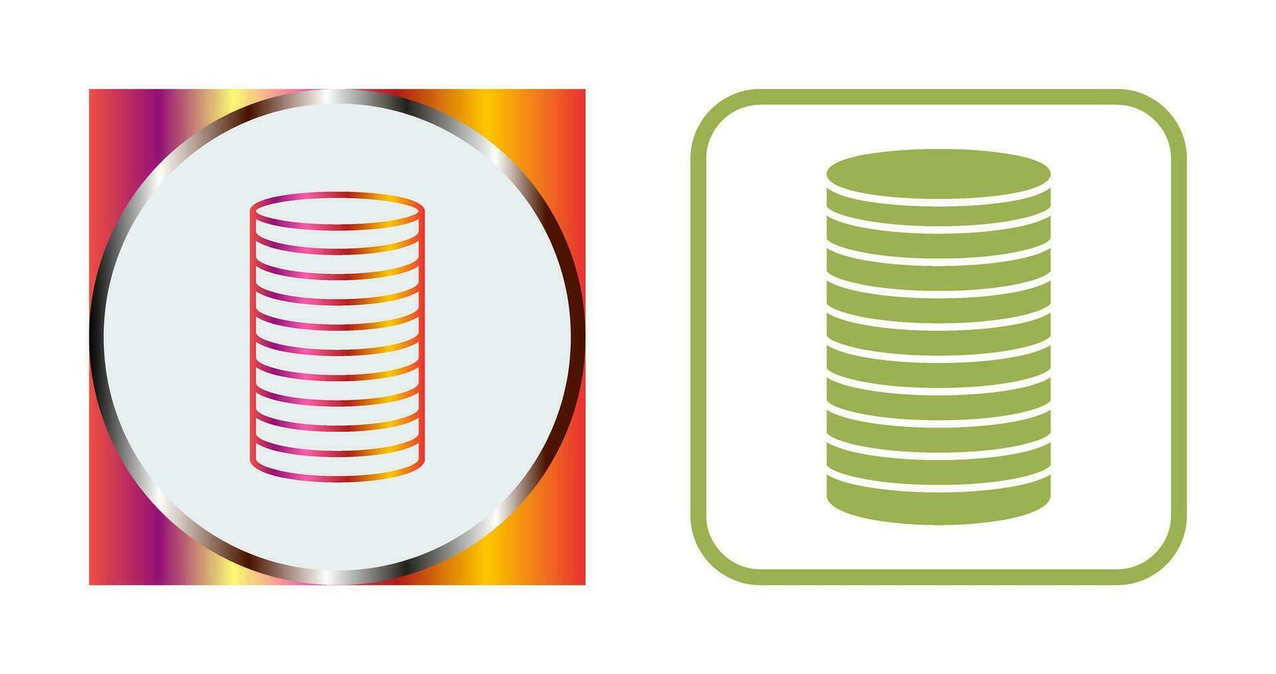 Stack of Coins Vector Icon