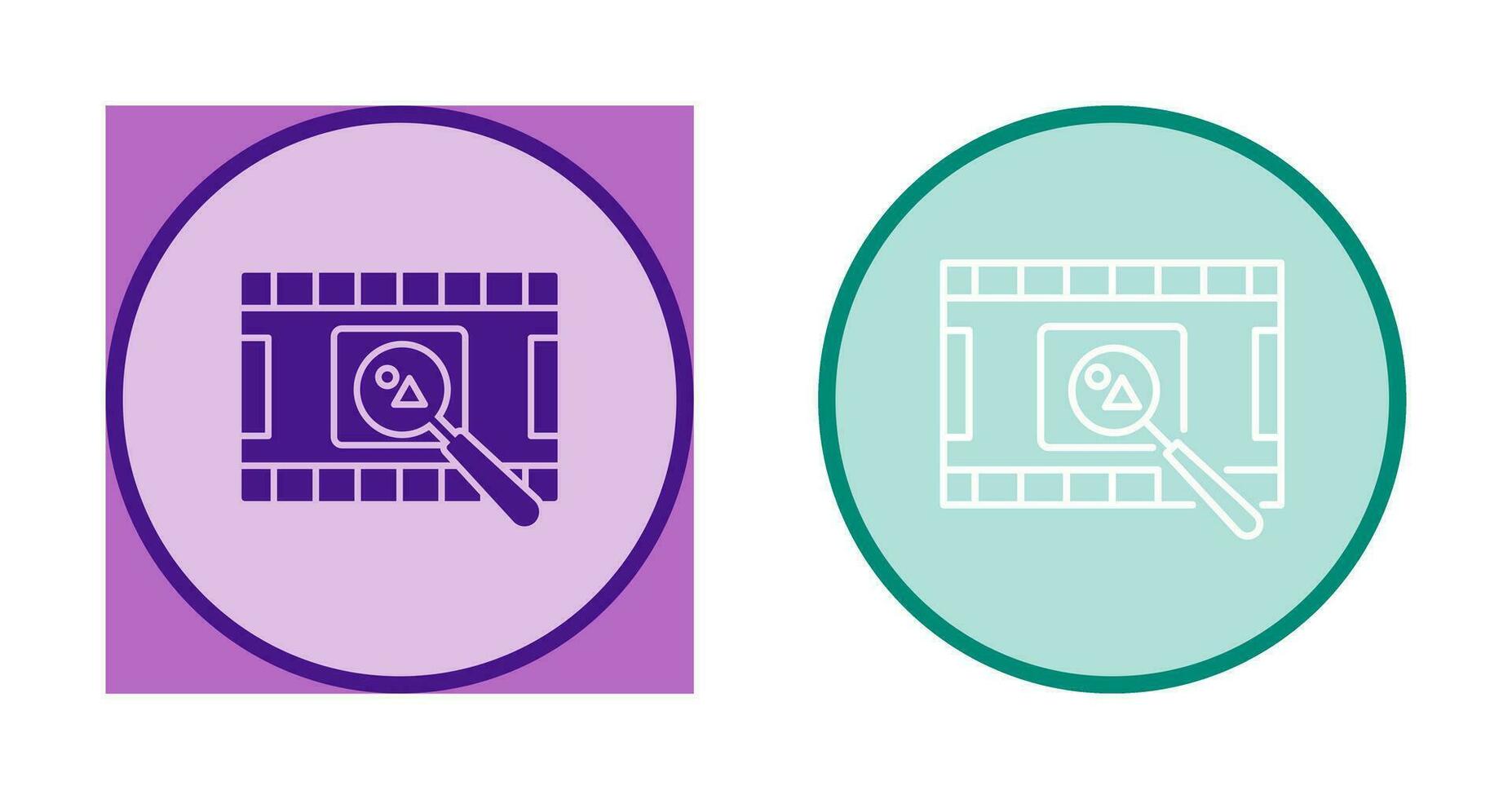 Unique Find Picture Vector Icon