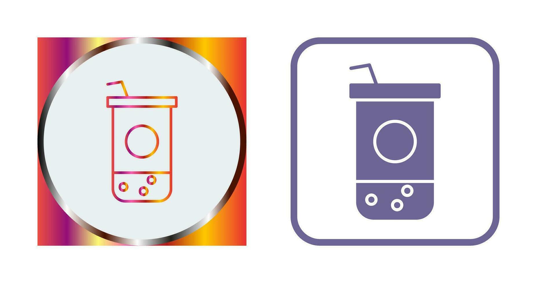 Chocolate Shake Vector Icon