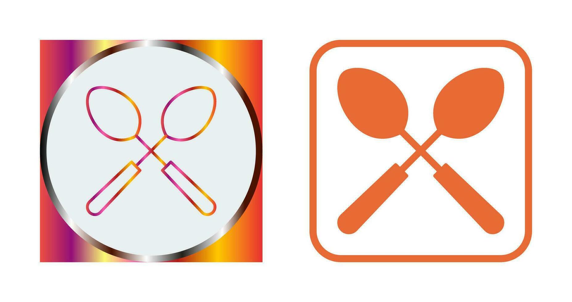 Spoons Vector Icon