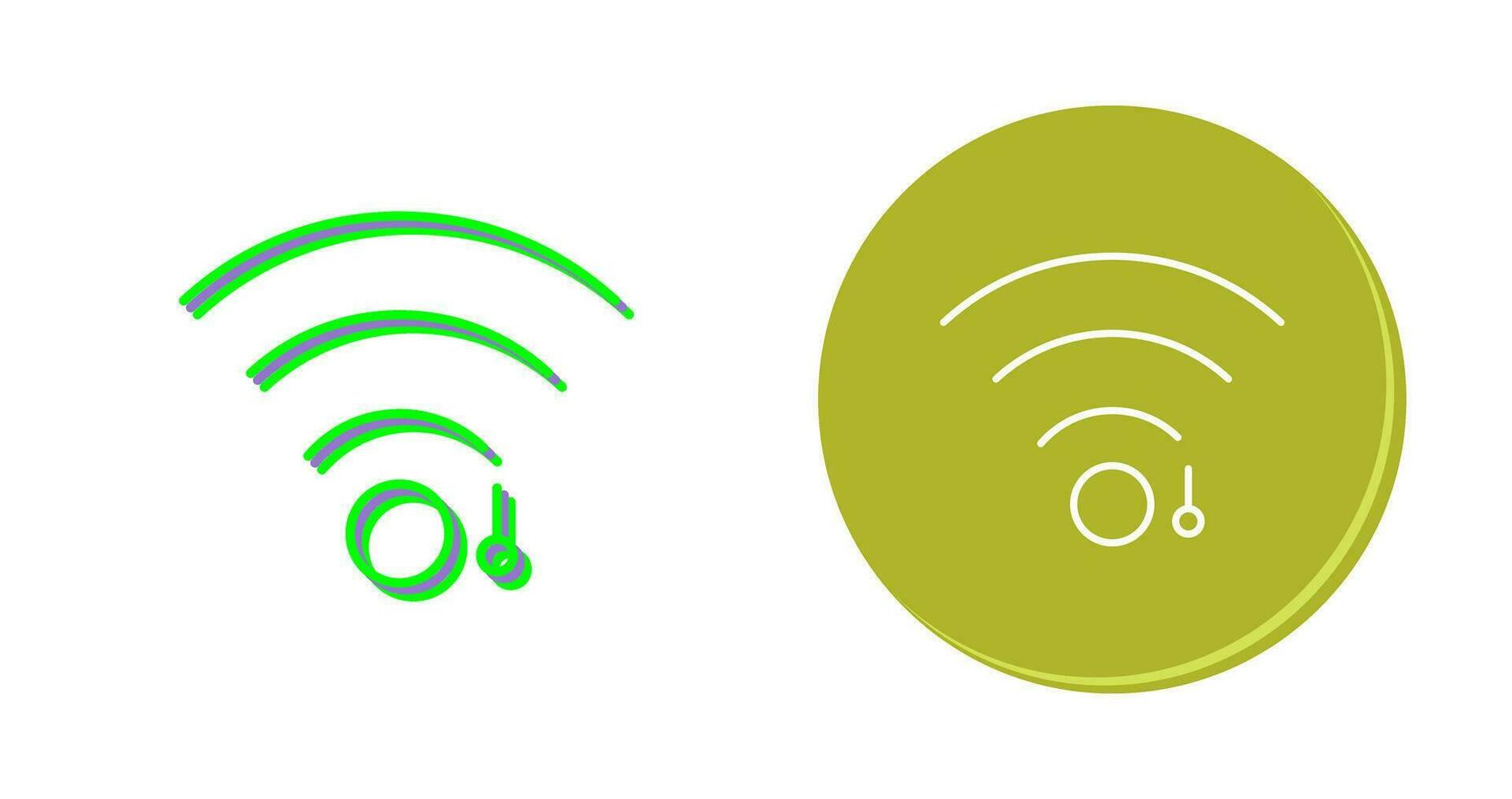 Unique WiFi Sign Vector Icon