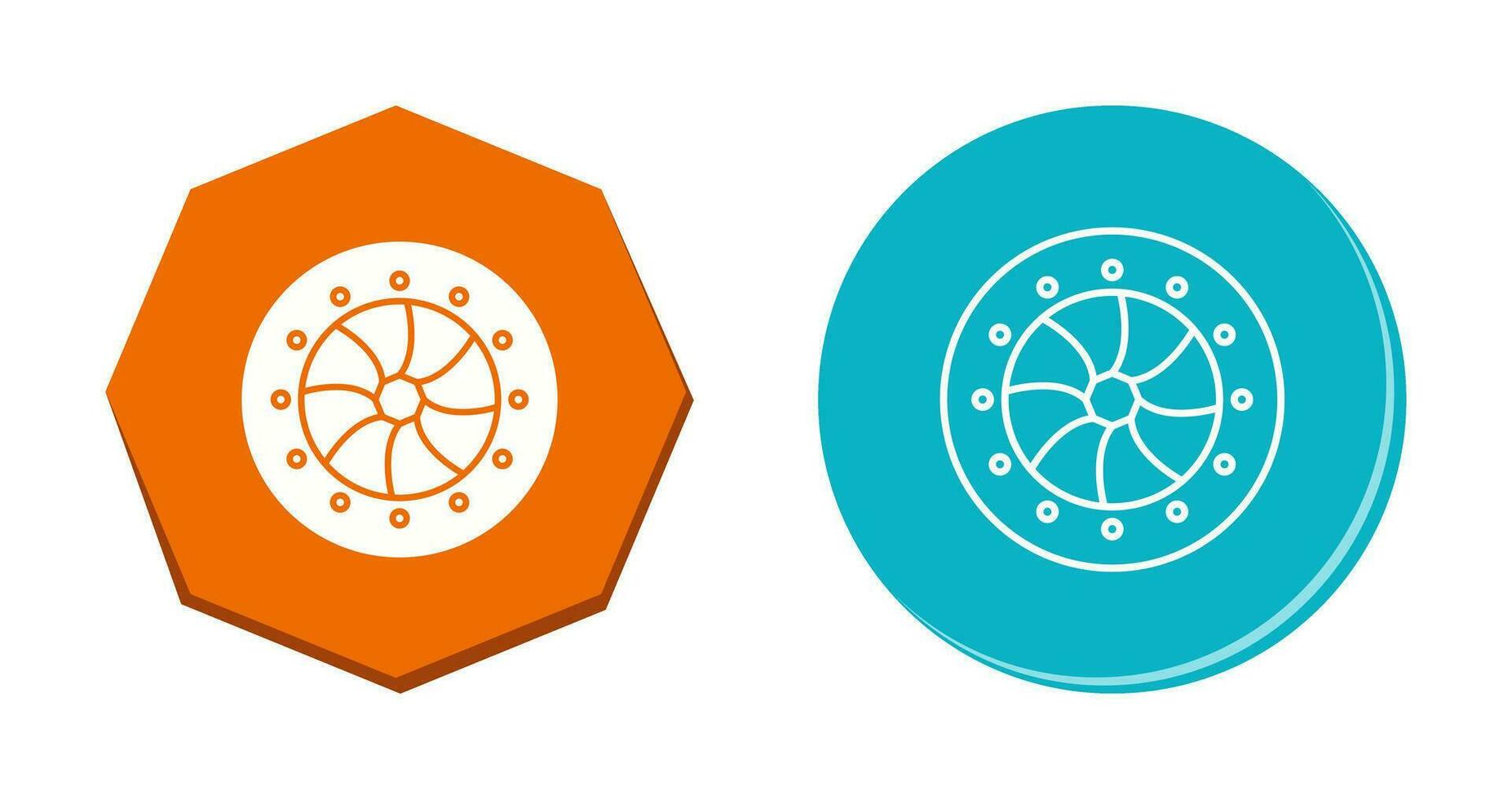 Unique Optical Diaphram Vector Icon